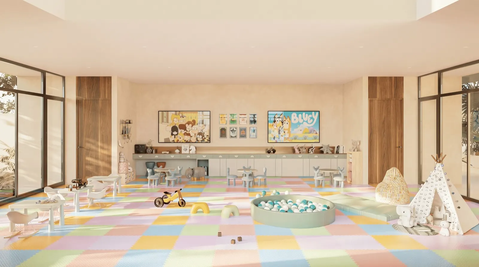 Ludoteca infantil de la Casa Club