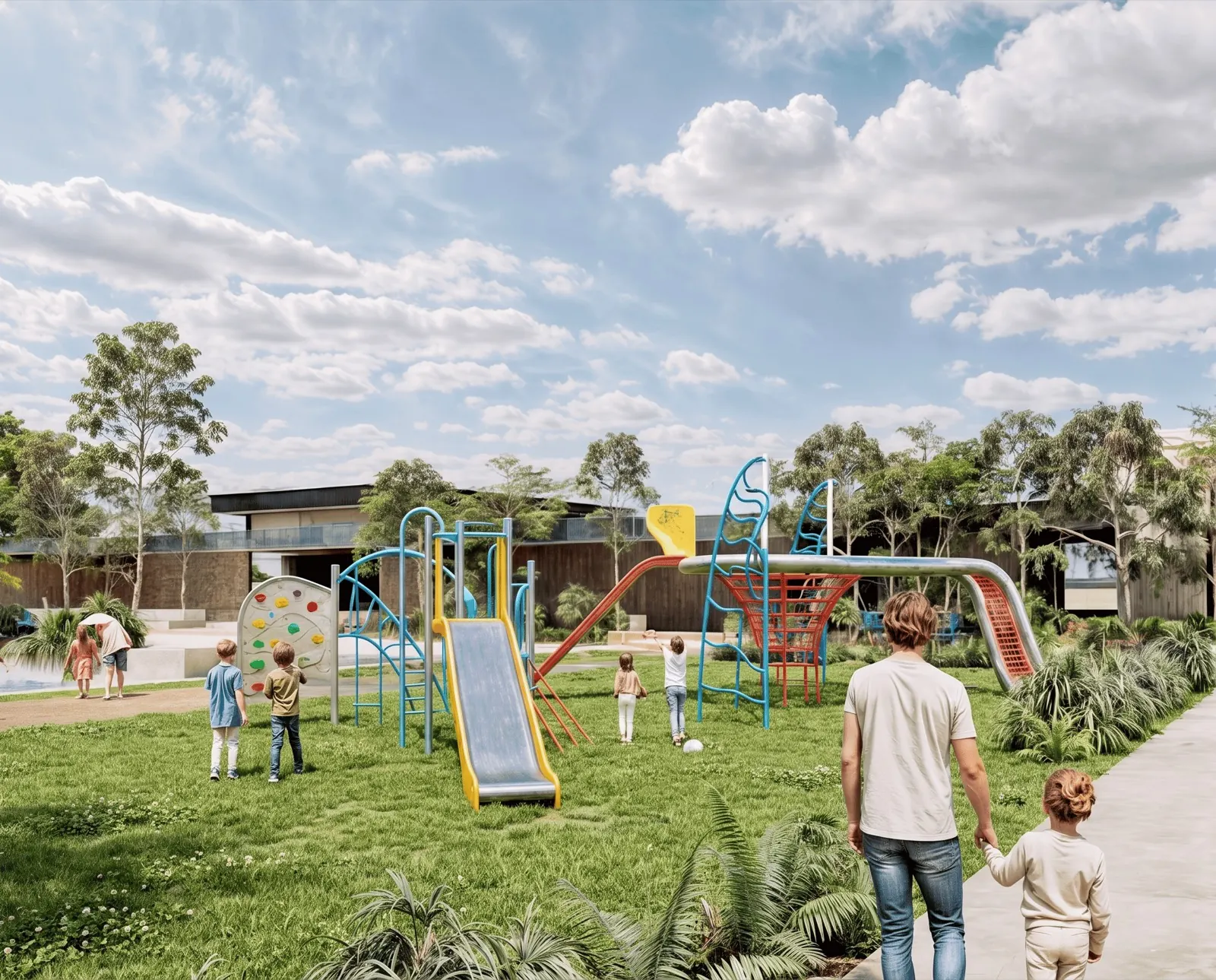 Área de juegos infantiles